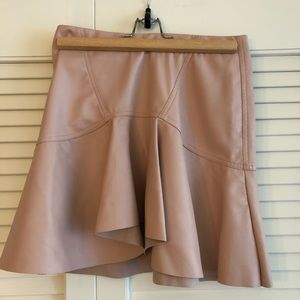 Zara leather skirt